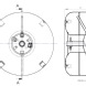 Stehende MoreMo-Tank mit 4-Loch-Armatur - Abbildung